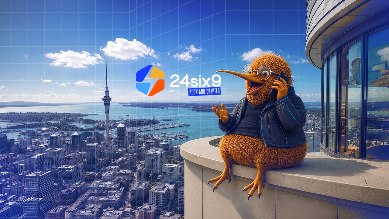 24six9 Auckland chapter banner