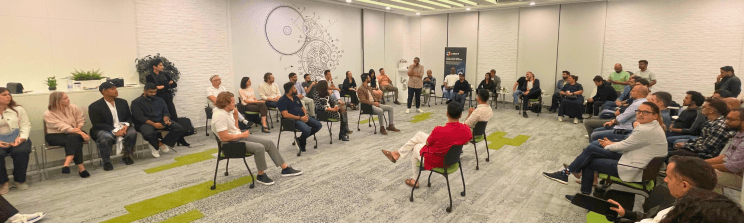 Riveting panel discussion, led by Jamil Shinawi, at the 24six9 Masterclass