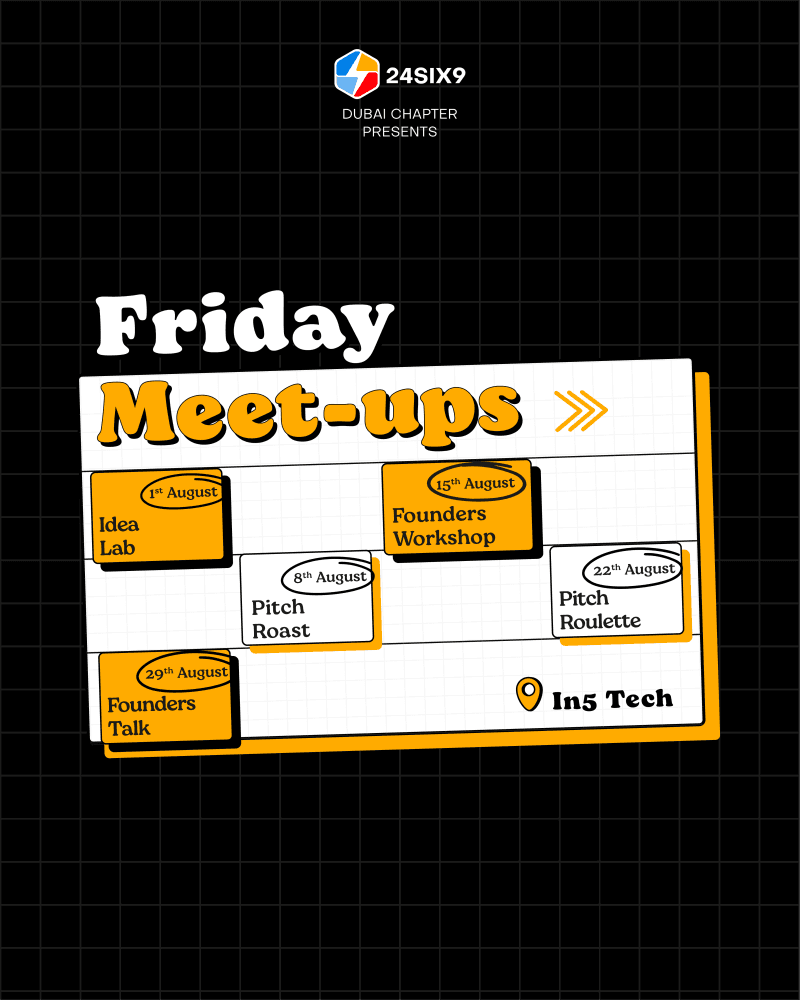 For the full calendar across 24six9 Chapters, visit our LUMA