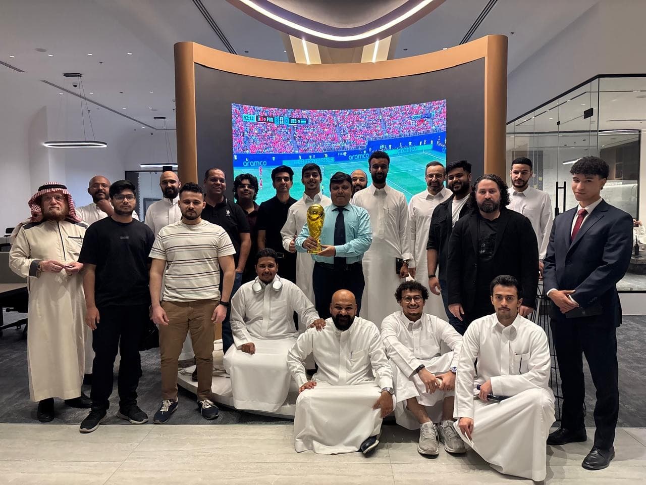 Riyadh Chapter enjoying the Fifa Worldcup matches.
