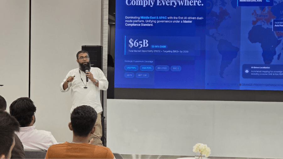 Mohammed Shadab Faisal on AI compliance platform